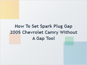 A Guide to Setting Spark Plug Gap Without Special Tools